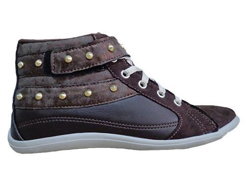 Tênis Crômic Feminino Sneakers Marrom MOD:10795