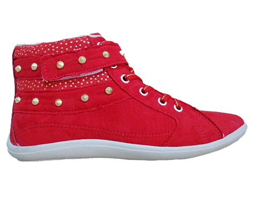 Tênis Crômic Feminino Sneakers Vermelho MOD:10796